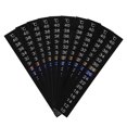 thumbnail image 1 of POPETPOP 10pcs Traditional Stick-on Digital Temperature Thermometer Strip Degree Celsius System Display, 1 of 9