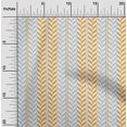 thumbnail image 1 of oneOone Polyester Lycra Fabric Stripe & Herringbone Geometric Print Sewing Fabric BTY 56 Inch Wide, 1 of 4