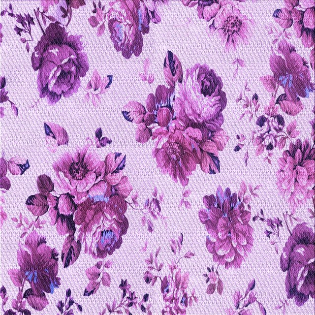 Ahgly Tapis d'Intérieur Lavable en Machine Carré Transitionnel Fleur Rose, 4 Pieds Carré