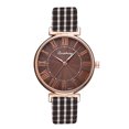 thumbnail image 2 of Up to 65% Off Ladies Watch Quartz Dial Plaid Strap Quartz Watch Bracelet Decoration Necklace Rings Earring Jewelry on Clearance, 2 of 4