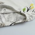 thumbnail image 5 of Housse de Bureau Housse Universelle Extensible pour Siège, Blanc-Feuilles 1, 5 of 5