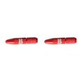 thumbnail image 2 of VONKY Bike Cable End Cap Ends Crimps Ferrules Efficient and Dependable Brake Red 18.4x3.7mm 2Set, 2 of 6
