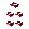 thumbnail image 1 of Baohd Style With Sweat Absorbent Women Accessories Lightweight And Durable Hair Bands Wine Red 5Set, 1 of 6