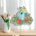 thumbnail image 3 of MesaSe DIY  Painting Garland Craft Snowman Rhinestone Hanging Wreath Set (YH37), 3 of 10