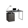 thumbnail image 1 of Bureau d’ordinateur Monarch Specialties en gris, 1 of 2