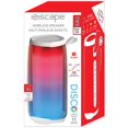 thumbnail image 3 of Escape - Portable Wireless Speaker with Microphone, FM Radio and Disco Lighting, White, 3 of 3