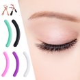 thumbnail image 3 of 30Pcs/Box Eyelash Curler Pad High Elastic Soft Curved Design Fitted Eye Shape Eyelash Silicone Refill Pad with Storage Box Women Supply, 3 of 8