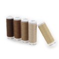 thumbnail image 5 of GÜTERMANN Sew-All Polyester Thread No. 120 Colour Gradient 5-Pack, Brown, 128 m (140 yd), 5 of 5
