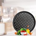 thumbnail image 3 of Non Stick Pizza Pan Pizza Tray Round Pizza Baking Tray Strong Baking Tool, 3 of 8