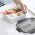 thumbnail image 2 of Birdeem Lunch Box Lunch Box for Men Luncheaze Lunch Containers for Adults Luncheaze Lunch Box Microwaveable Plastic Preservation Box Sealed Multi Compartment Bento Box Portable Student Lunch Box Lunch, 2 of 12
