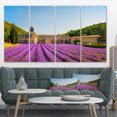 thumbnail image 1 of Abbey of Senanque Lavender Flowers - Oversized Landscape Wall Art Print, 1 of 3