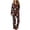 Multicolor2, variant on Diufon Pajamas Sets for Women Christmas Printed Button Down Long Sleeve Shirts and Pants Matching Set Loungwear