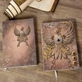 thumbnail image 5 of EGNMCR Diary NoteBook Notebooks for Work Retro Embossed Bird Pattern Notebook European A5 Notepad Stereo 100 Pages embossed notebook, 5 of 5