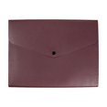thumbnail image 1 of Clearance! beishanbush Home Decor Expanding File Folder 5 Pocket Folders for Documents Plastic File Folders Documents Folder with Snap Closure and Pocket A4 Size File for School A Red, 1 of 8