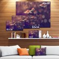 thumbnail image 3 of Cute Vintage Flower With Bokeh - Large Floral Canvas Art Print, 3 of 4