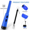 thumbnail image 1 of MesaSe Waterproof Metal Detector with Lanyard  Gold Digger Garden Detecting Treasure Finder Probe with Lanyard & Holder Sleeve Handheld Pin Pointer Wand  Orange, 1 of 7
