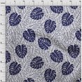 thumbnail image 4 of oneOone Polyester Spandex Blue Fabric Tropical Sewing Material Print Fabric By The Yard 56 Inch Wide, 4 of 4