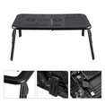 thumbnail image 3 of Bureau Pliant pour Ordinateur Portable, Table Pliante Portable Réglable Cahier Bureau Ventilateur Cool Bureau d'Ordinateur Plié Robuste et Résistant, 3 of 9