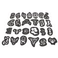 thumbnail image 1 of High Toughness Hair  Template, Hair  Sticker, For Hair Stylists Salon, 1 of 8