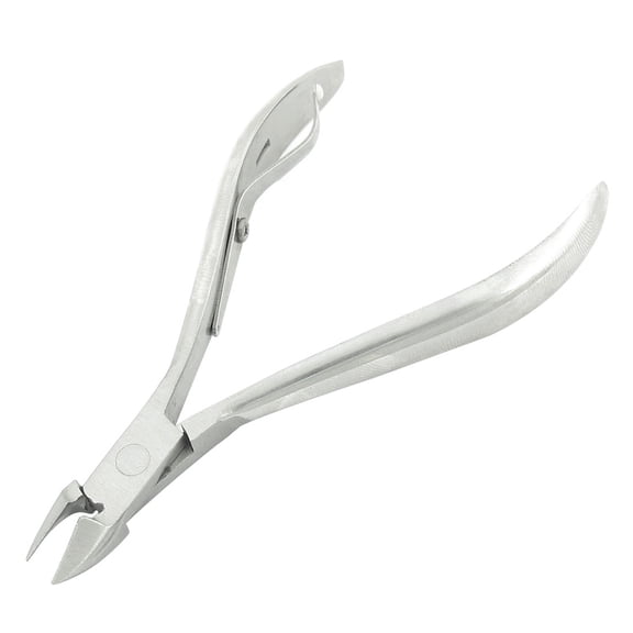 Unique Bargains Metal Toe Nail Clipper Remover Manicure Scissor Care Tool Silver Tone