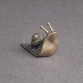 thumbnail image 4 of 2 Pcs Escargots Décoratifs en Laiton Adorables Animaux de Thé Ornements d'Escargots Multifonctions Accessoire de Thé, 4 of 6
