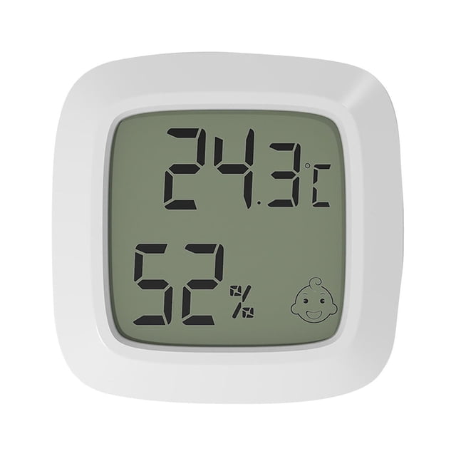 Mini Hygromètre d'Intérieur pour Bébé, Hygromètre de Chambre avec Absorption Magnétique