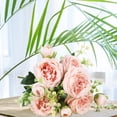 thumbnail image 4 of LSLJS Beautiful Artificial Silk Fake Flowers Wedding Valentines Bouquet Bridal Decor, Valentine's Day Decorations, 4 of 6