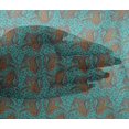 thumbnail image 4 of oneOone Viscose Chiffon Fabric Floral & Paisley Block Print Fabric By Yard 42 Inch Wide, 4 of 4