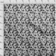 thumbnail image 4 of oneOone Georgette Viscose Gray Fabric Abstract Craft Projects Decor Fabric Printed By The Yard 42 Inch Wide, 4 of 4