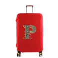 thumbnail image 1 of Luggage Dust Cover Pull-rod Case Protector Reusable for Washable 18-32inch Graphi Letter Printed Pattern Travel Accessories 8Graphic Letter P L, 1 of 6