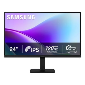 Samsung 24" S3 (S32GF) FHD Haute résolution 120Hz Surveiller avec IPS Panneau, Flicker Free, Mode Eye Saver, LS24F320GANXZA, 2025