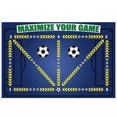 thumbnail image 4 of Birdeem Football Training Mat Football Footstep Training Floor Mat Diatom Mud Indoor Sound Insulation Fitness Mat Sports Control Ball Step Footwork Performnce Mat, 4 of 12