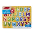 thumbnail image 3 of Melissa & Doug Wooden Lift & See ABCs Letters Peg Puzzle – 26 pcs, 3 of 5