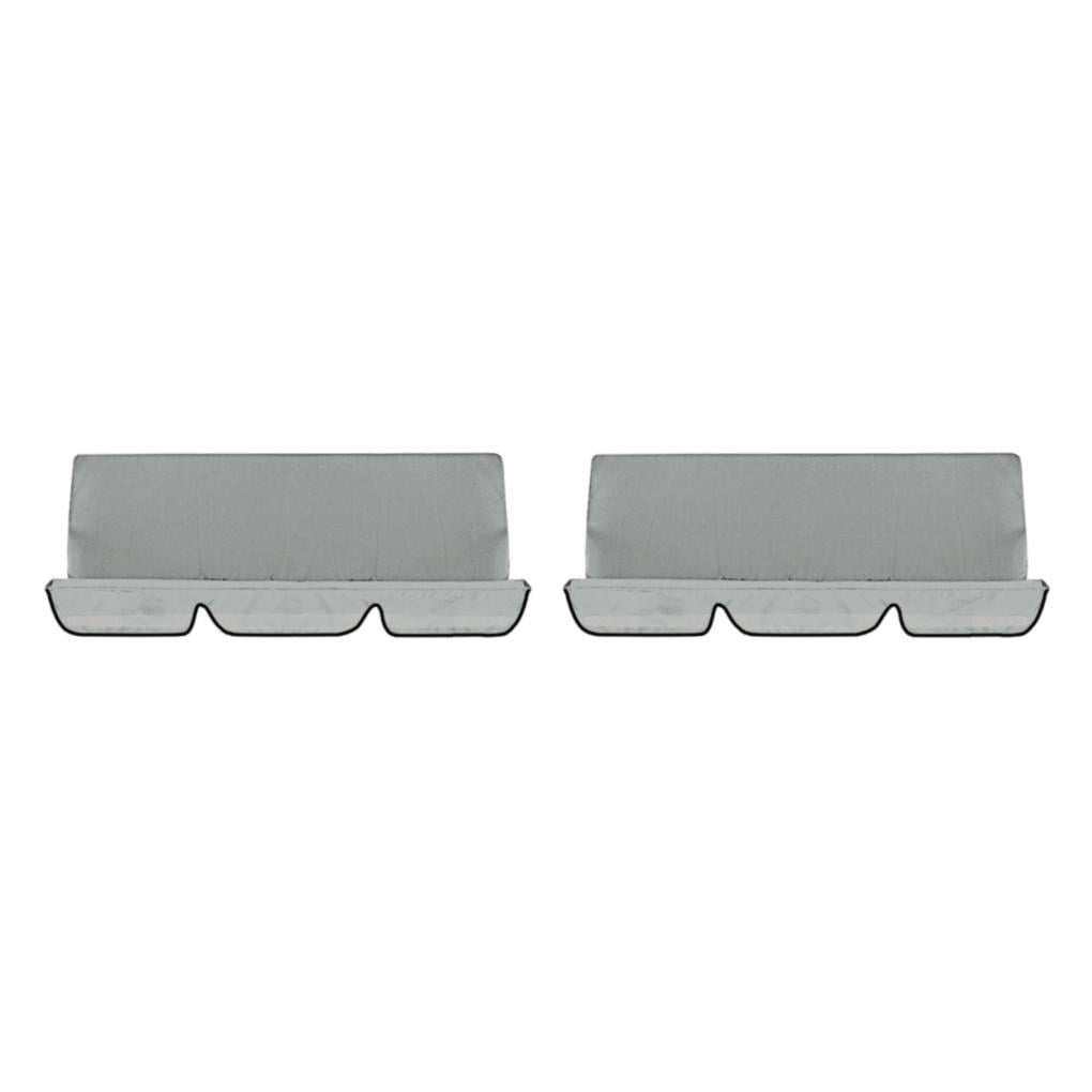 Decodeary Anti-scalding And Heat Insulation Sturdy And Durable Swings Cushion Covers gray 2Set