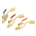 thumbnail image 4 of Refrigerant Ball Valve, Air Conditioner Ball Valve Brass  for R12 Charging Hoses, 4 of 7