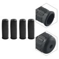 thumbnail image 2 of 4 Pcs Poignées en Caoutchouc pour Brouette, Tubes Ronds Poignées de Remplacement Noires, 2 of 9