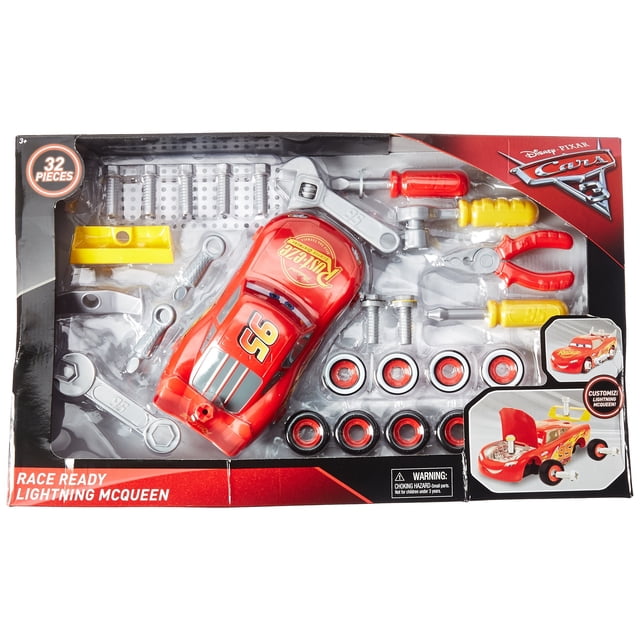 Just Play Cars 3 Trousse d'Outils de Transformation McQueen