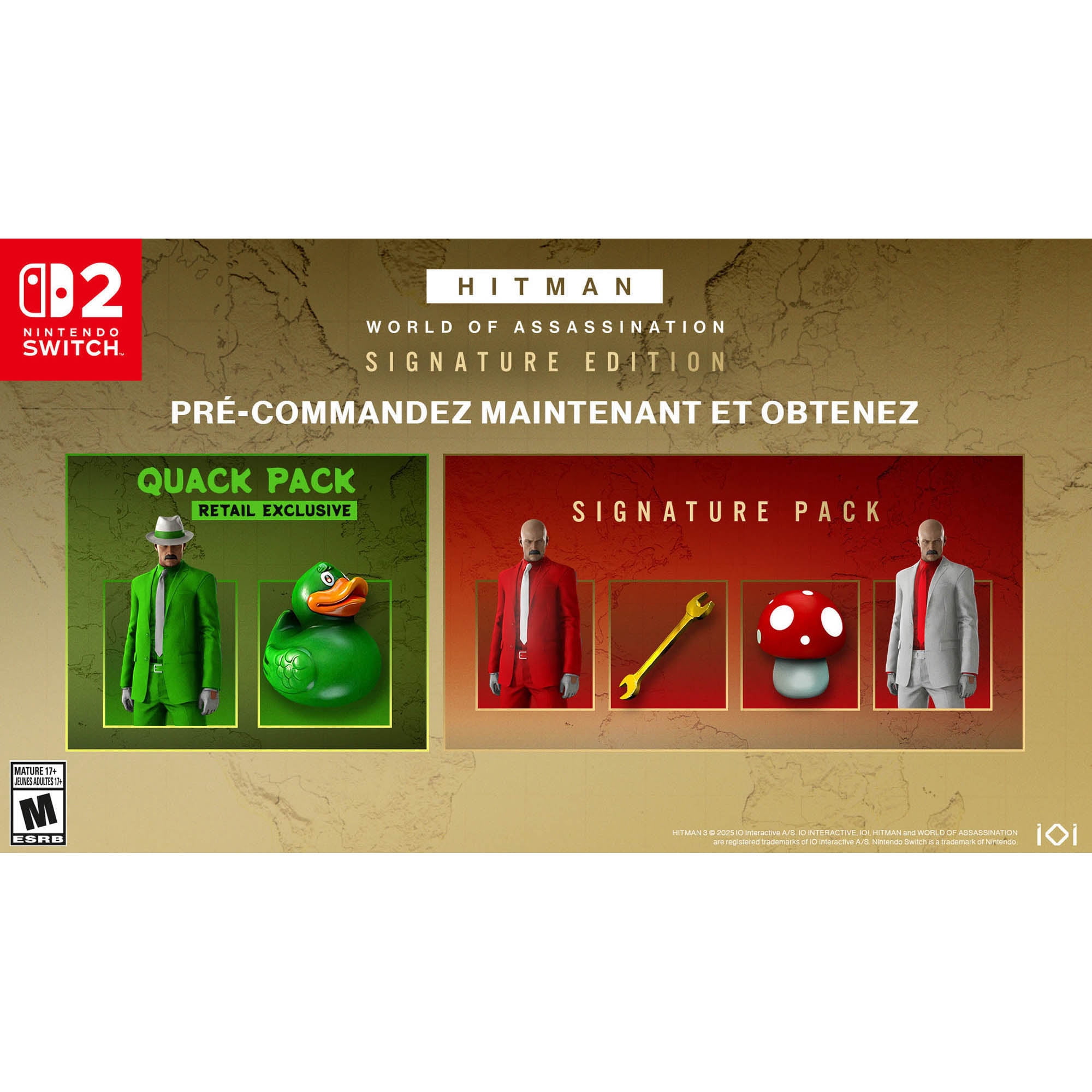 Jeu vidéo HITMAN World of Assassination - Signature Edition (Nintendo Switch 2)