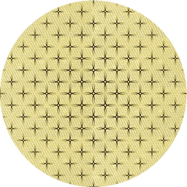 Ahgly Company Tapis d'Intérieur Lavables en Machine, Carrés de Transition, Jaune Soleil, Carré de 3'