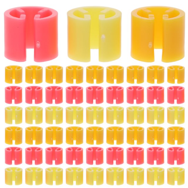 300 Pcs Étiquette de Numéro Pratique Cintre à Vêtements Bouton Rond Taille Cercle