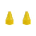 thumbnail image 4 of Transemion 10 Pcs/ensemble Pile de Patinage à Roulettes Robuste et Portable Coupe-Vent Ajourée Polyvalente Jaune 2ensemble, 4 of 6