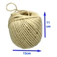 thumbnail image 5 of Rolls of Natural Jute Henequen Cord Rope 2 Strands Yucatan, 5 of 5