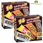 Hershey's Barres pleine taille 674g/1.49 LBS