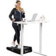 thumbnail image 1 of LifePro Tapis Roulant de Marche 30 Po sous le Bureau – Tapis de Marche Compact pour la Maison et le Bureau, Inclinaison de 7°, 3 Mi/h, Écran DEL - Noir, 1 of 8