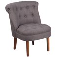 thumbnail image 1 of HERCULES Kenley Series Black Fabric Tufted Chair, 1 of 4
