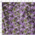 thumbnail image 4 of Soimoi Purple Poly Georgette Fabric Artistic Leaves Decor Fabric Printed Yard 52 Inch Wide, 4 of 5