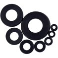 thumbnail image 3 of 500Pcs Nylon Flat Washers Thick Flat Sealing Black Plastic Washers Form M2-M10, 3 of 9