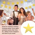 thumbnail image 4 of 100 Pcs Laser Gold Stars Cutouts, 6 Inch Double Printed Paper Stars Cutout, 4 of 6