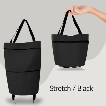 RXIRUCGD Sacs de Chariot Pliables Sac de Magasinage Pliable avec Roues Chariot de Magasinage Pliable Sacs de Magasinage Réutilisables Sacs d'Épicerie Sac de Chariot de Magasinage sur Roues
