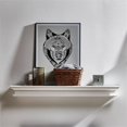 thumbnail image 4 of NovaSolo Halifax Long Floating Wall Shelf in Pure White, 4 of 9